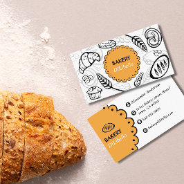 Illustrationer av Bread Visitkort