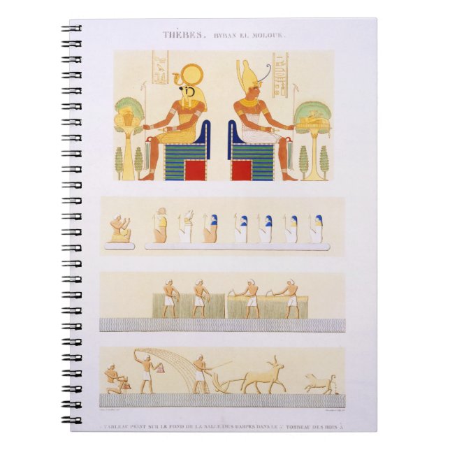 Illustrationer av målat stiger ombord och anteckningsbok (Framsidan)