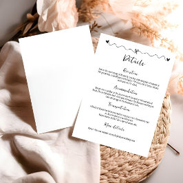 illustrationer av skribble hand plockade Bröllop Tilläggskort