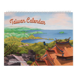 Illustrationer av Taiwans kalender