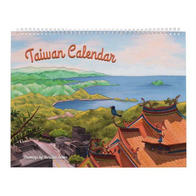 Illustrationer av Taiwans kalender (Omslag)