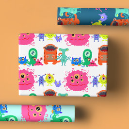 Illustrationer från Bright Rainbow Färgad Monster