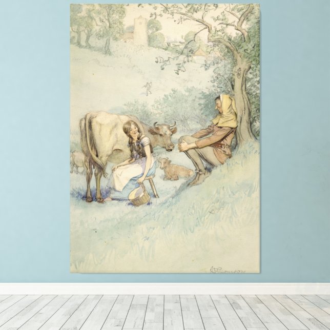 Illustrations to As you like it  Canvastryck (Insitu (trägolv))