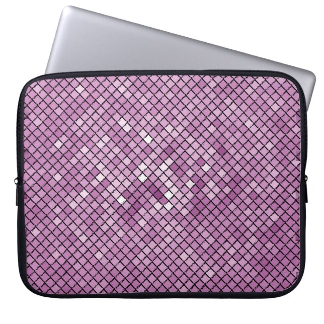 Illustrationsbakgrundskol med ram i dif laptop fodral (Framsidan)