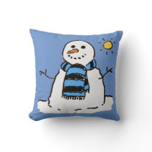 Illustrationsdesign för roligt Snögubbe