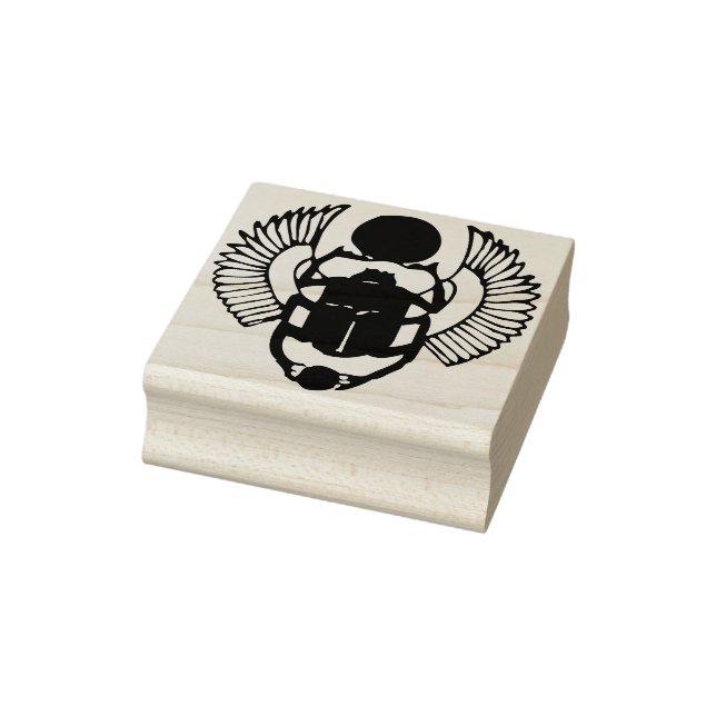 Illustrationsillustration av den egyptiska scarab- stämpel (Stämpel)