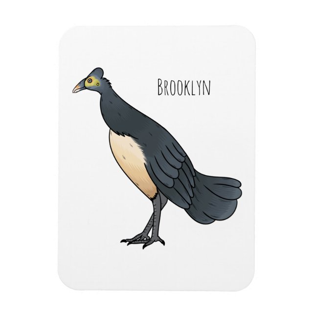 Illustrationsillustration av fåglars tecknad magnet (Vertikal)