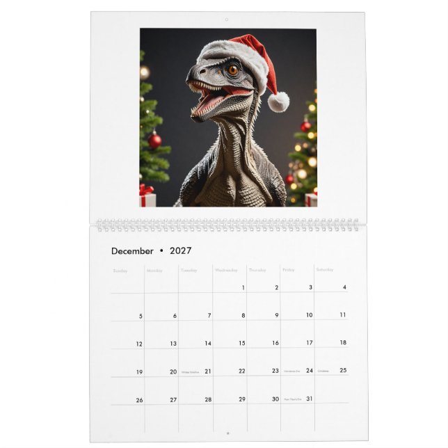 Illustrationskalender Kalender (Dec 2027)