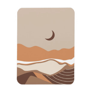 Illustrationslandskap Magnet
