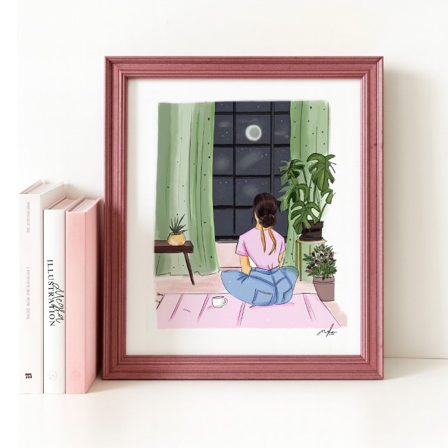 illustrationsskiss för mode poster (Skapare uppladdad)