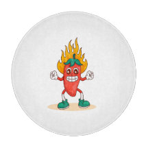 Illustrationstecken för Jalapeño-Tecknad