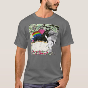 ILLUSTRATIONT-TRÖJA Mugs, vykortDigital konst Tee Shirt