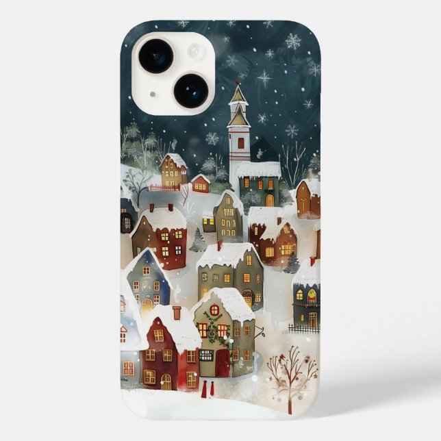 Illustrativ julstad (Baksida)