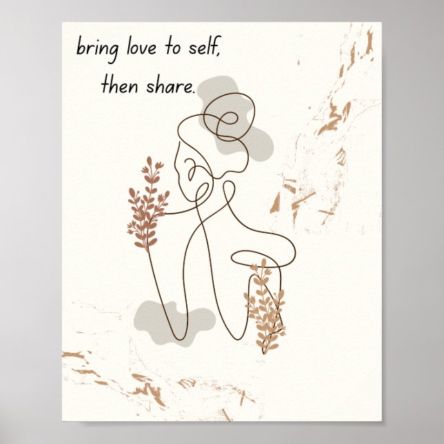 Illustrativ konst av kvinnor med motiv citat poster (Framsidan)