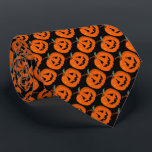 Illustrativ konst happy halloween Jack o lantern Slips<br><div class="desc">Neck Tie business kostym och avslappnad roligt påstående klädtillbehör för mode med Happy halloween Illustrative Art hand plockade grafisk design illustration av TheFabricSealTieShop print on demand shop shop på Zazzle.com #ZazzleMade Original. https://www.zazzle.com/store/thefabricsealtieshop firar höstsäsong, Halloween och Jack o lantern när som helst på året med vår Thanksgiving. Happy halloween Jack...</div>