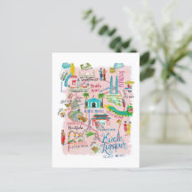 Illustrativ rese karta över Kuala Lumpur