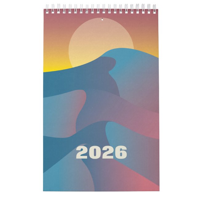 Illustrative Art Calendar 2026 Kalender (Omslag)