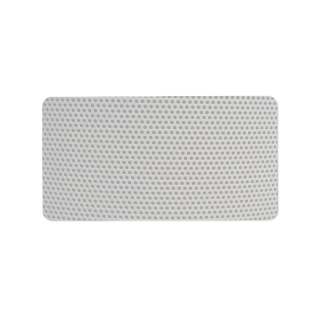 Illustrativt rutnät av plast adressetikett (Framsidan)