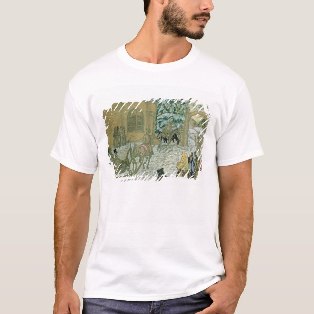 Illustraton för "Dubrovsky", vid Alexander Pushkin Tee Shirt (Framsida)