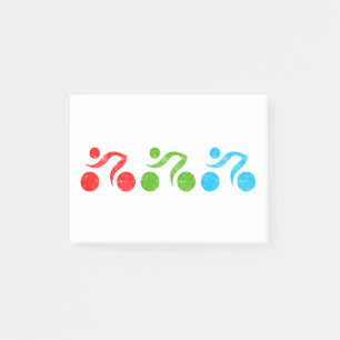 illustrator för roligt post-it block
