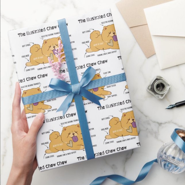ILLUSTRERAD CHOW   PRESENTPAPPER (Skapare uppladdad)