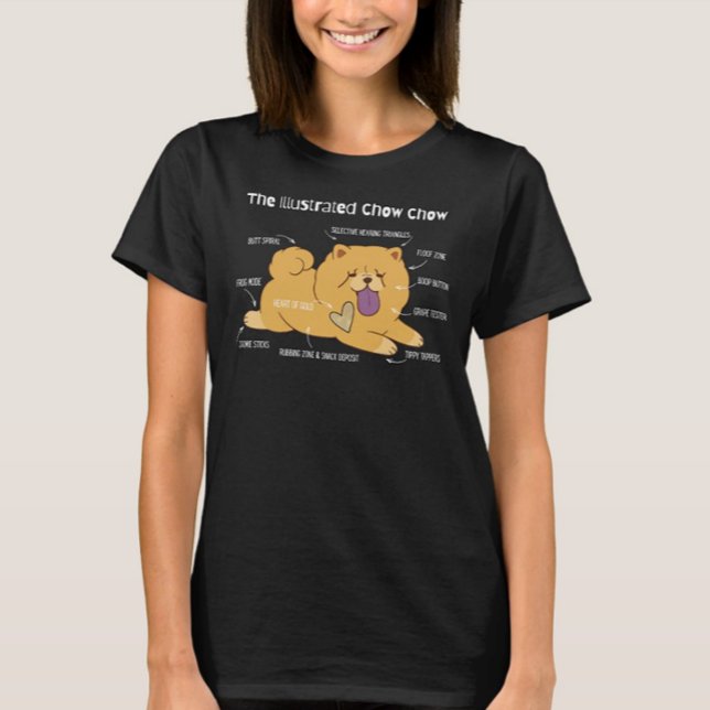 Illustrerad Chow T-Shirt (Skapare uppladdad)