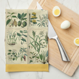 Illustrerad Flora Kökshandduk