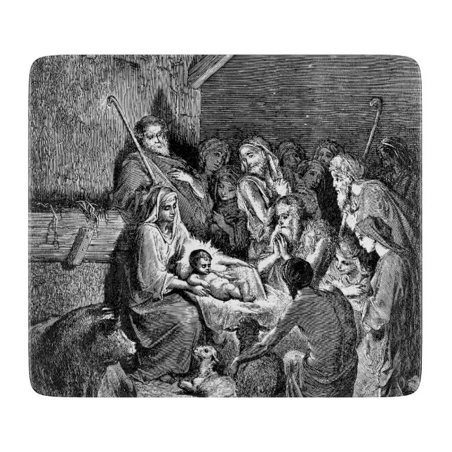 Illustrerad julverksscen (Framsidan)