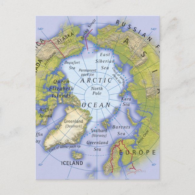 Illustrerad Karta 2 Vykort (Framsida)