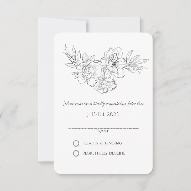 Illustrerad OSA av vilda blommor (Framsida)