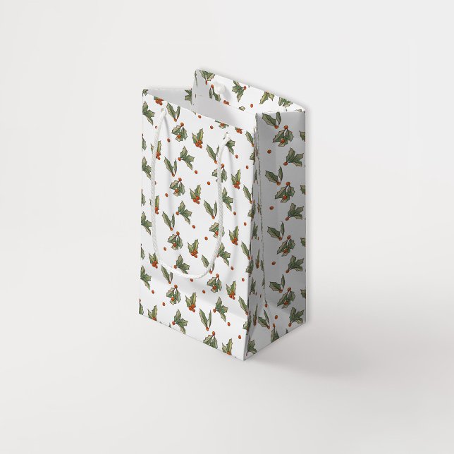 Illustrerad Vintage Holly-Helgdag jul (Skapare uppladdad)