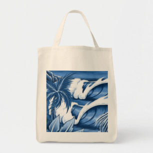 Illustrerade stora vinkar tote bags tygkasse
