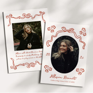 Illustrerat examensbevis inbjudningar