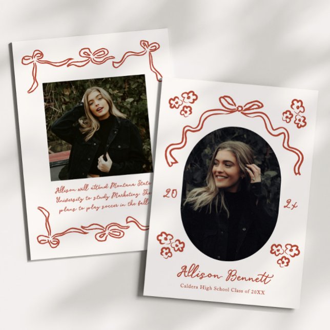 Illustrerat examensbevis inbjudningar (Skapare uppladdad)