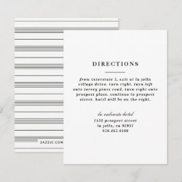 Illustrerat Knot-orienteringskort - svart