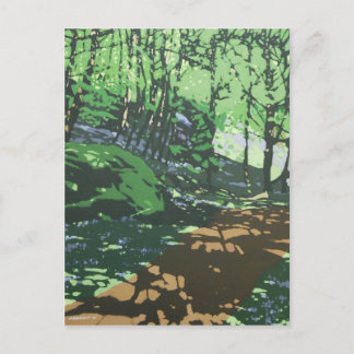 Illustrerat konstbrevkort vykort