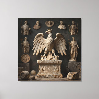 IllyrianAltarRelics-SacredEagleArtBundleVI HERSYM  Canvastryck