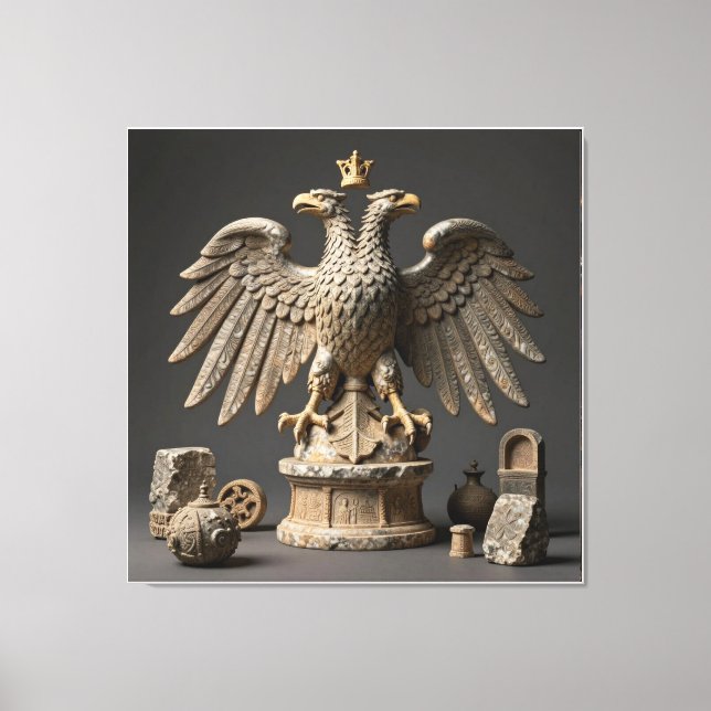 IllyrianAltarRelics-SacredEagleArtBundleVIIHERSYM  Canvastryck (Framsida)