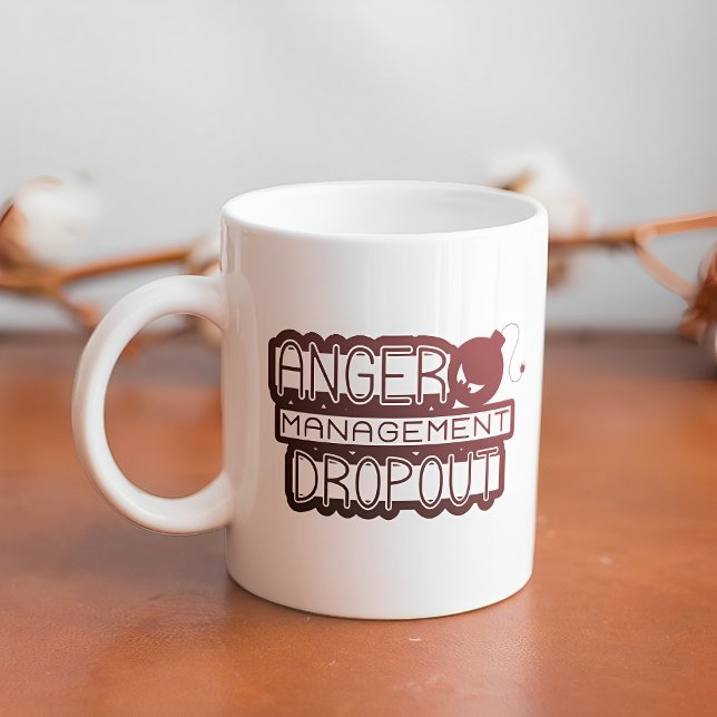 IlManagement Dropout Funny Kontors humor Kaffemugg (Skapare uppladdad)