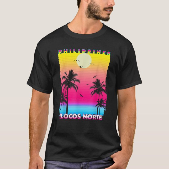 Ilocos Norte Filippinerna ilocano 90ss Vacations F T Shirt (Framsida)