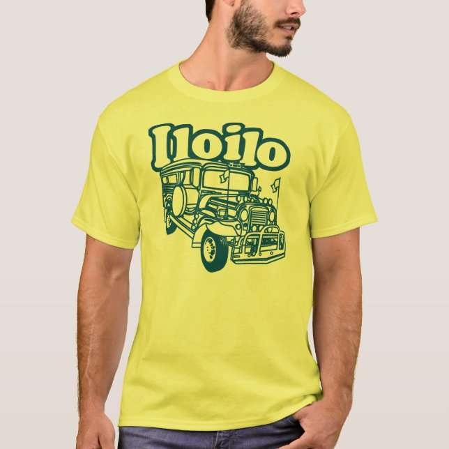 Iloilo Jeepney T Shirt (Framsida)