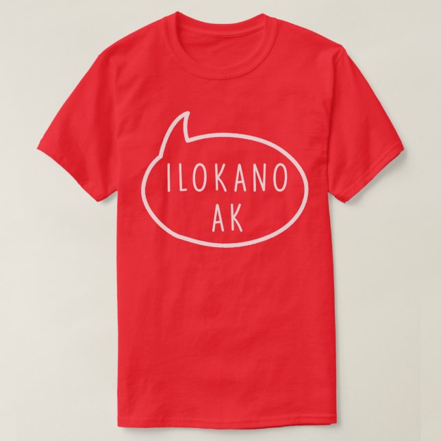 ilokano eller ilokano t shirt (Design framsida)