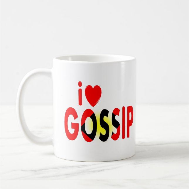 ilove GOSSIP Kaffemugg (Vänster)