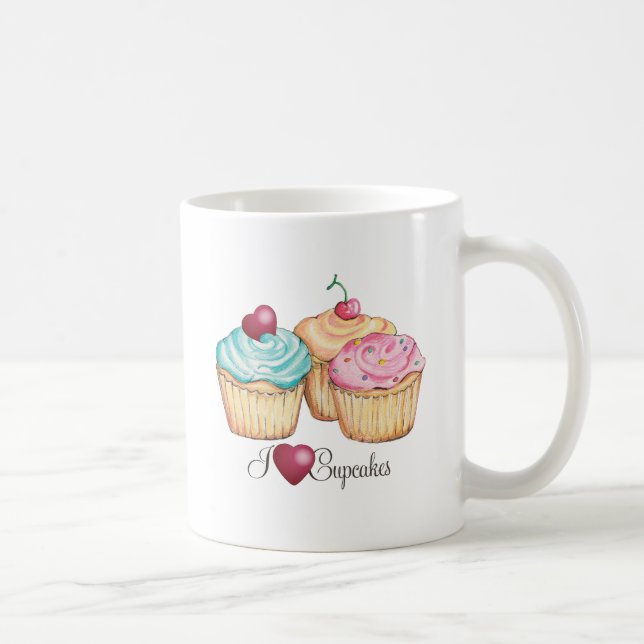 ILoveCupcakes Kaffemugg (Höger)