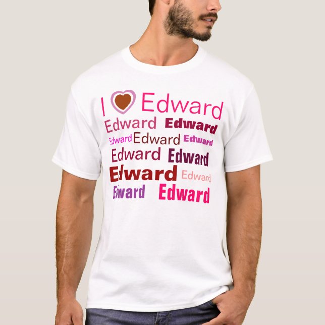 iloveedward t-shirt (Framsida)