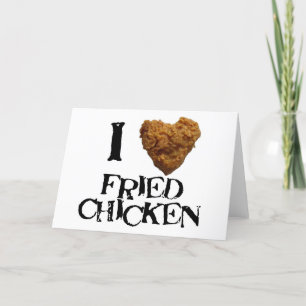 ilovefriedkyckling kort