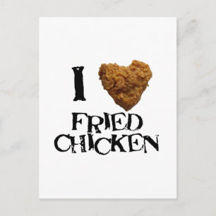 ilovefriedkyckling vykort