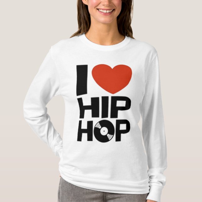 ILOVEHIPHOP-ROBOTAR TRÖJA (Framsida)