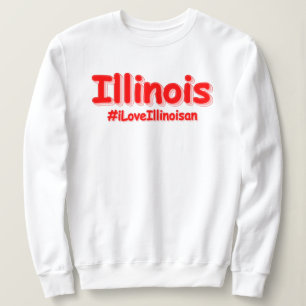 "#iLoveIllinoisan " Cute Design. Köp nu T Shirt