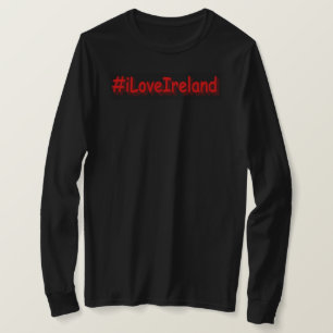 "#iLoveIreland" Cute Design. Köp nu T Shirt